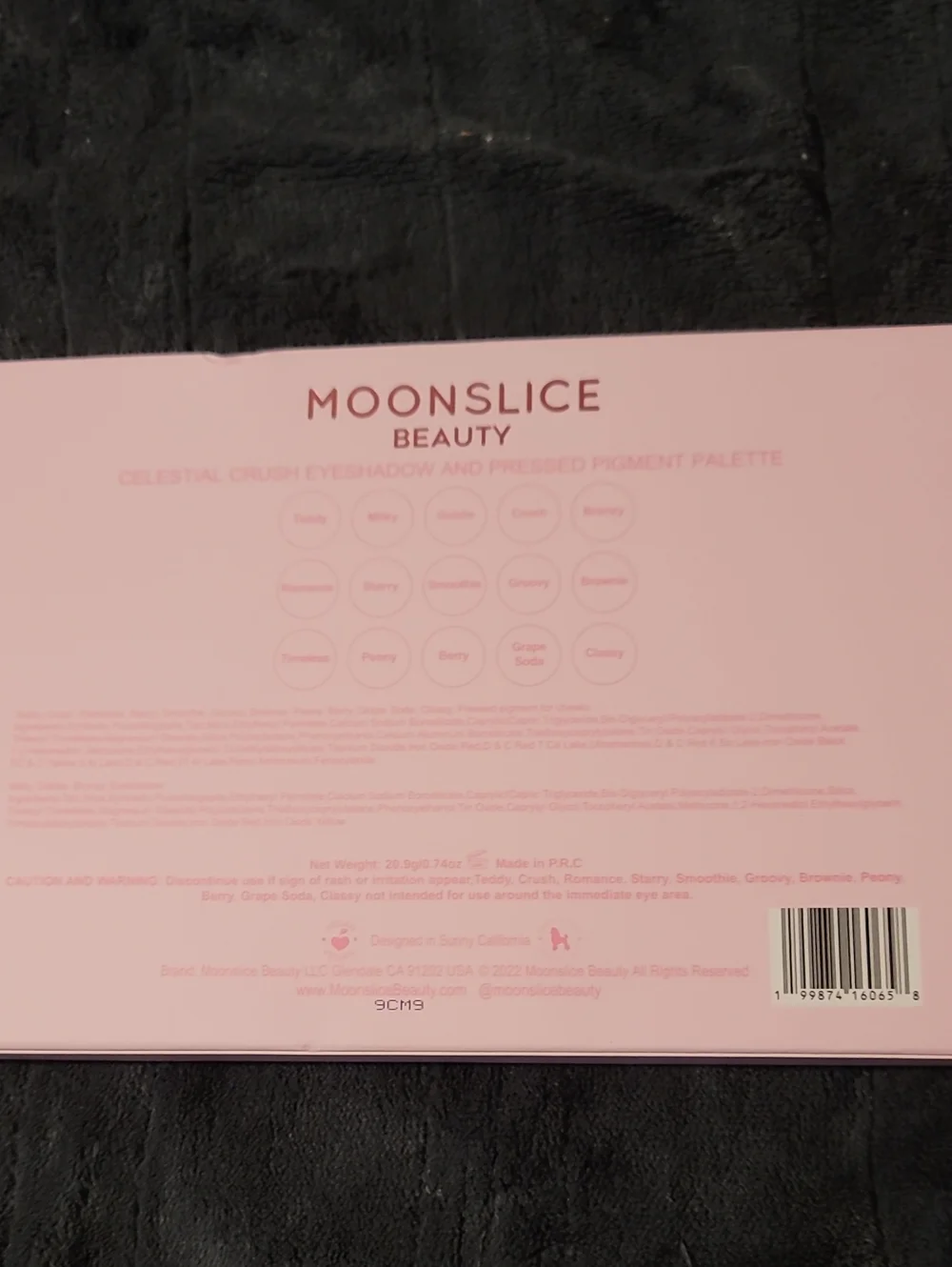 NEW MOONSLICE BEAUTY Celestial Crush Eyeshadow Palette 15 Colors‎